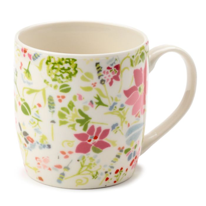 Julie Dodsworth Rosa Blümchen Tasse aus Keramik