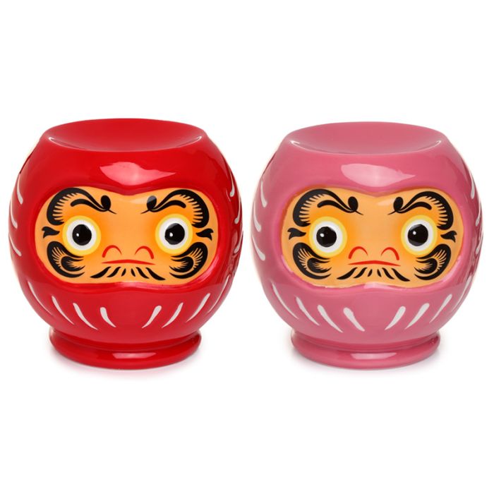 Japanische Daruma Duftlampe aus Keramik