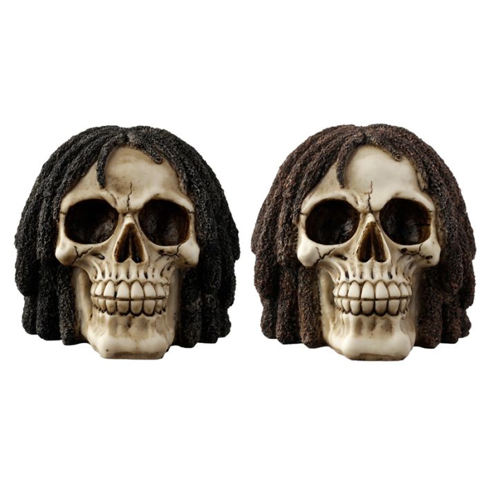 Rasta Totenkopf Ornament