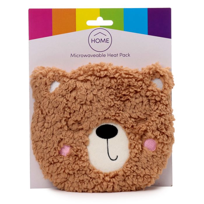 Teddybär runde Wärmepack für die Mikrowelle mit Lavendel
