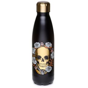 Skulls & Roses Totenkopf Thermo Trinkflasche 500ml