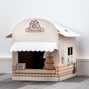 Pusheen Katzencafé Katzenspielhaus selber bauen Pusheen Katzencafé Katzenspielhaus selber bauen