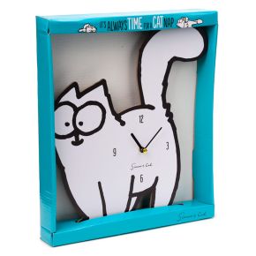 Simon's Cat katzenförmige Bilderuhr Simon's Cat katzenförmige Bilderuhr