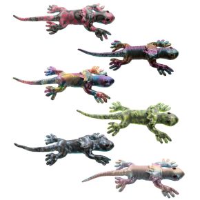 Sandgefüllte Krageneidechse, Groß