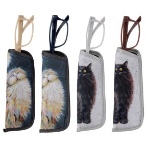 Kim Haskins Katze Lesebrillen