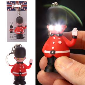 London Gardist LED mit Ton Schlüsselanhänger London Gardist LED mit Ton Schlüsselanhänger