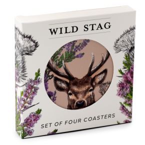 Wild Stag Platzhirsch Untersetzer 4er Set
