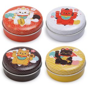 Maneki Neko Glückskatze Lippenbalsam Dose Maneki Neko Glückskatze Lippenbalsam Dose