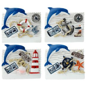 Strand, Küste & Meer Magnet - Postkarte mit Delfin Strand, Küste & Meer Magnet - Postkarte mit Delfin