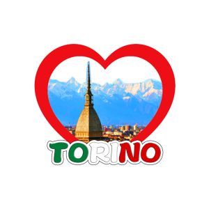 An der Küste 3D Souvenir-Magnet Torino Mole An der Küste 3D Souvenir-Magnet Torino Mole