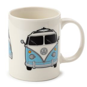 Volkswagen VW Bulli T1 Camper Bus Surf Begins Tasse aus Porzellan