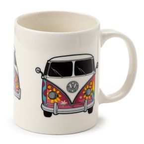 Volkswagen VW Bulli T1 Camper Bus Summer Tasse aus Porzellan