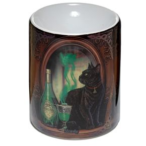 Lisa Parker Absinthe Katze Duftlampe aus Keramik Lisa Parker Absinthe Katze Duftlampe aus Keramik