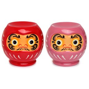 Japanische Daruma Duftlampe aus Keramik Japanische Daruma Duftlampe aus Keramik