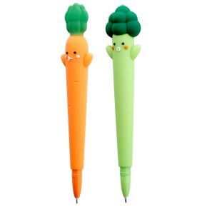 Veg Friends Möhre und Brokkoli Kugelschreiber Kuli