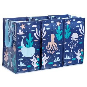 Öko Fisch Recycling-Taschen RPET 3er-Set Öko Fisch Recycling-Taschen RPET 3er-Set