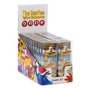 The Beatles Yellow Submarine Radiergummis 3er Set The Beatles Yellow Submarine Radiergummis 3er Set