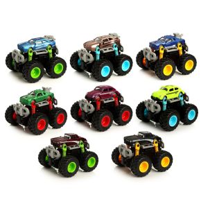 Zurückziehen/Vorneschieben Diecast Monster-Trucks Spielzeugauto Zurückziehen/Vorneschieben Diecast Monster-Trucks Spielzeugauto