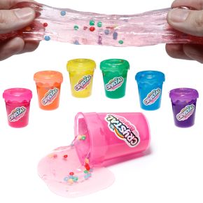 Magischer Geräuschschleim mit Perlen Magischer Geräuschschleim mit Perlen