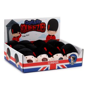 Queasy Squeezies London Gardist Plüsch Quetschtiere Spielzeug