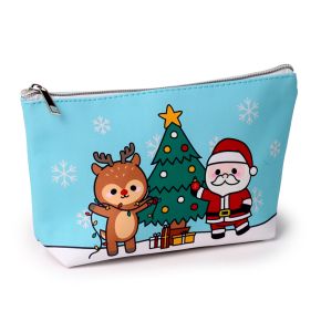Weihnachten Festive Friends Mittelgroßer PVC Kosmetiktasche Weihnachten Festive Friends Mittelgroßer PVC Kosmetiktasche